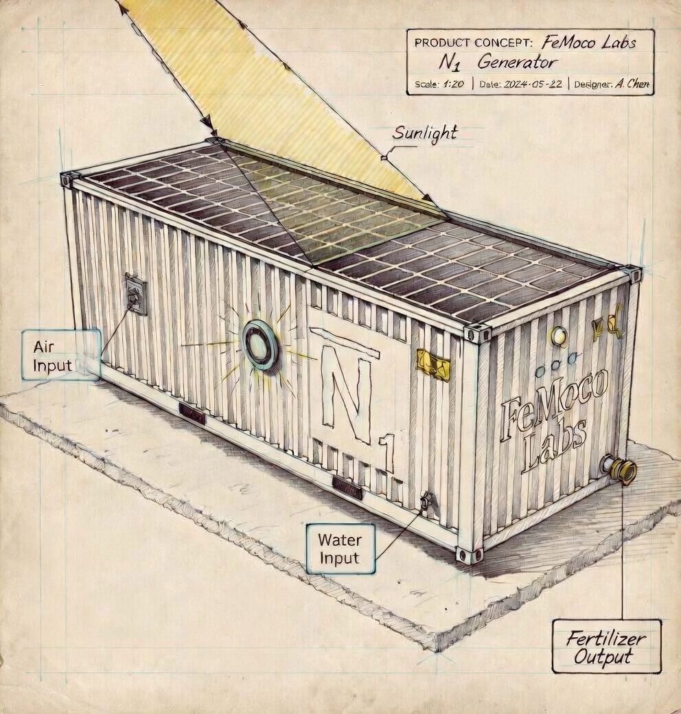 FeMoco Labs N1 Generator - Product Concept Blueprint